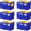 EpicTotes Extra Large Moving Bags, Storage Totes with Study Handles