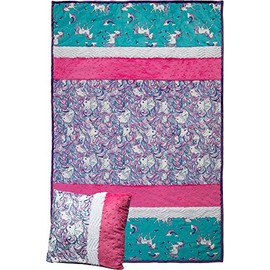 Minky Picture Perfect Stardust Unicorn Cuddle Kit Quilt Kit Shannon Fabrics