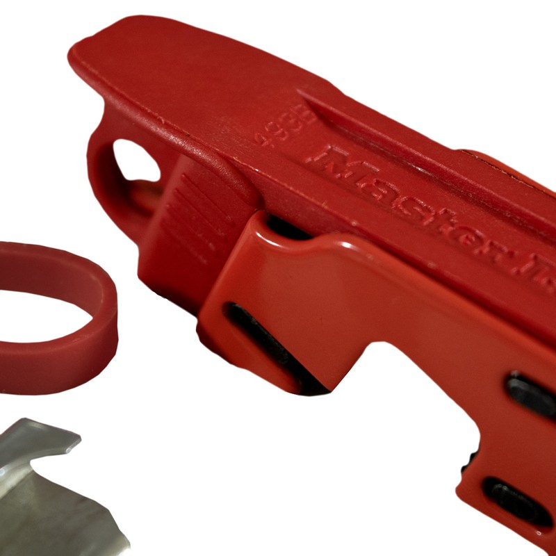 Master Lock 493B Grip Tight Lockout for 120 and 240V