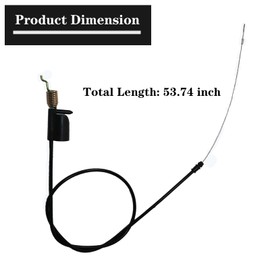 Toolyuan 946-05121A Speed Drive Cable for MTD Craftsman Cub Cad-et SC500EZ SC500HW SC500Z SC500E Troy-Bilt TB360 TB370 TB380ES TB390ES Walk Behind Mower Replace 946-05121 746-05121A 746-05121