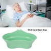 300ml Oral Care Basin Cup Single Handle, Portable, Ideal for