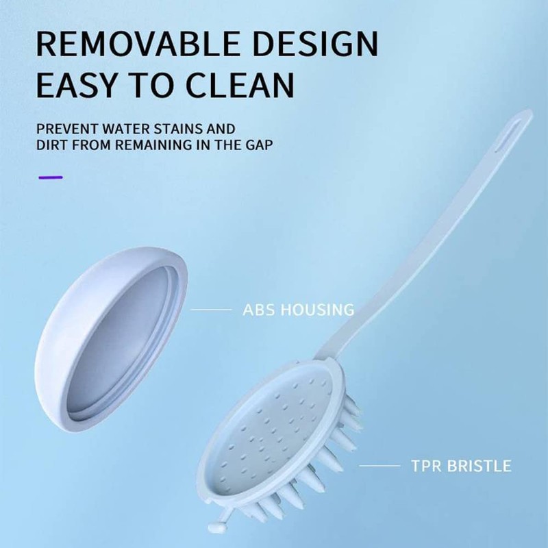 ALEXOUN Massagegerät, Tragbares Kopfhaut Massagegerät Kopfhaut Massagebürste [Nass & Trocken]