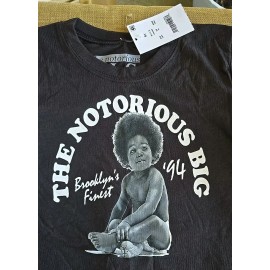 Notorious BIG Biggie BROOKLYN'S FINEST "94 Toddler Size 5T Hip-Hop Rap T-Shirt