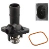 febi bilstein 107988 Thermostat with Housing, Gasket and Temperature Switch