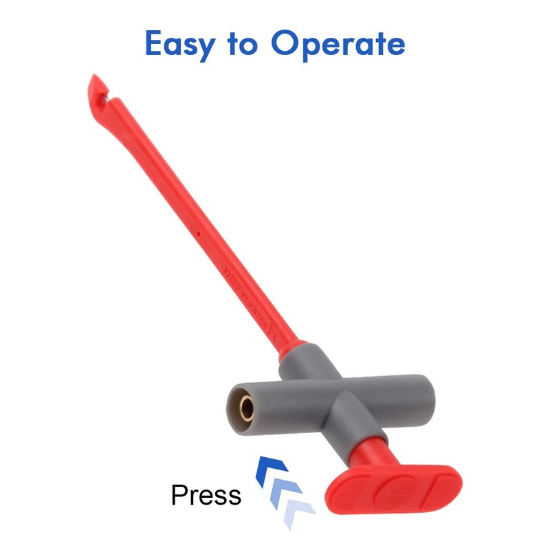 Puncture Probe, 2Pcs P5010 Auto Repairing Tester Clip, Multimeter Probes