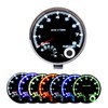 7 Led Colors Background Light 3.75'' Car Universal Black Tachometer