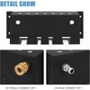 Pressure washer bracket, 7-hole wall mounted storage rack for foam