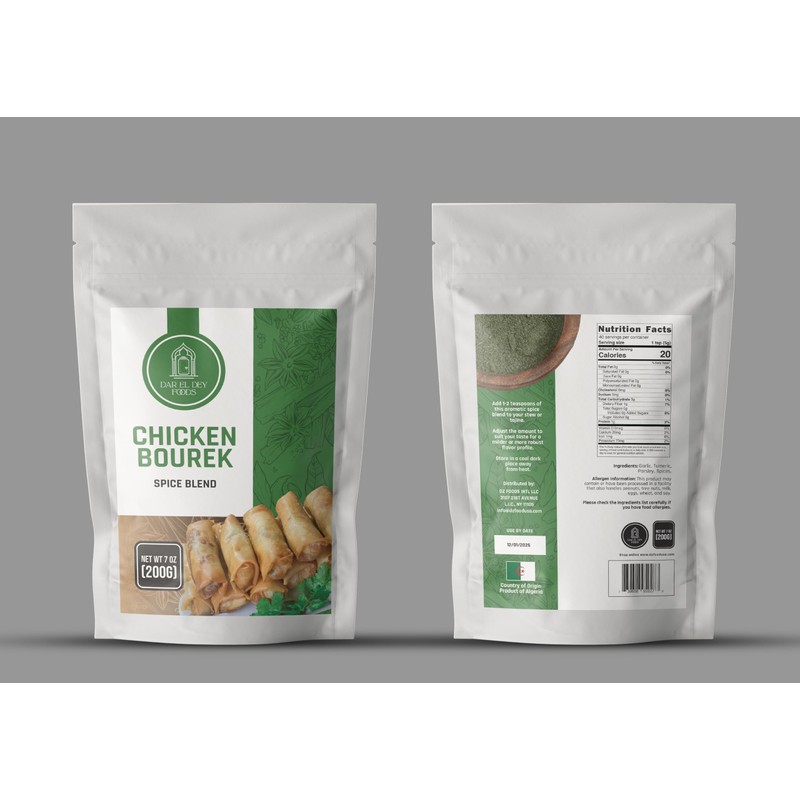 Dar El Dey Foods | Chicken Bourek/Samosa Spice Blend |