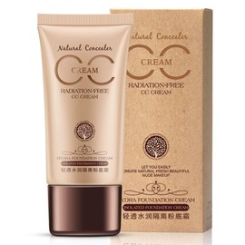 CC Cream Radiation-Free Hydra Rejuvenating Isolated Foundation Natural Ingredients Fresh Makeup Moisturizing Safe Protection Nourishment 40g - 3 COLORS (NATURAL 6710)