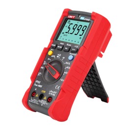 UNI-T Industrial Digital Multimeter UT191E (IP65, 2M Drop Test) True RMS 6000 Counts ACV LPF ACV Peak Hold AC DC Voltage Current LOZ ACV Resistance Capacitance Frequency Duty Cycle Auto/Manual Range