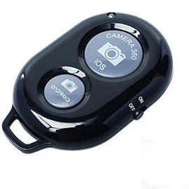 Coverzone Bluetooth Kablosuz Uzaktan Kumanda İOS Android Uyumlu Kamera Deklanşör Düğmesi Remote Shutter