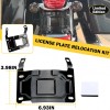 KOONDHEEND Custom Dynamics License Plate Relocation Kit #CD-LPR-KIT Harley Davidson