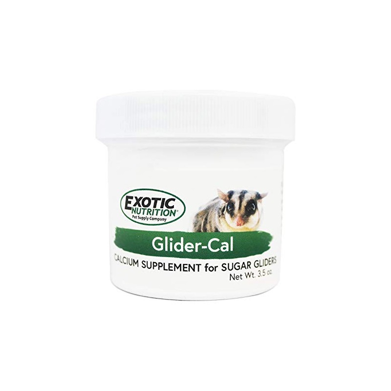 Exotic Nutrition Glider-Cal (3.5 oz.) - Calcium Supplement for Sugar