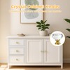DEELF 26 Packs Kitchen Cabinet Knobs, 30 mm Crystal Cabinet