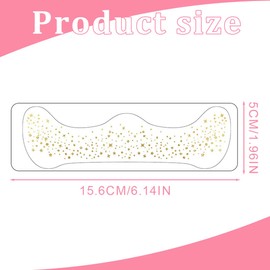 HQRKOTM Glitzer Sommersprossen Gesicht Tattoo, 6 Stück Glitzer Sommersprossen Make-up Patches, henna braun sommersprossen, Goldene Funkelnde Sommersprossen für Party, Festival, Weihnachten