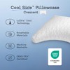 Coop Home Goods Cool Side Crescent Pillow Case, Queen Size