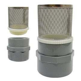 Cotonlake 2.5 inch Stainless Steel Filter DN65/2.5" Suction Strainers Used to Remove Debris and Reduce Solid Entry（1pcs）