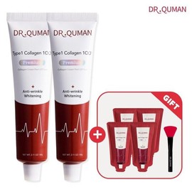 (NS홈쇼핑)닥터큐먼 T1콜라겐100 크림팩 60gX2+10gX4+스파출러34840050 (NS Home Shopping) Dr. Qman T1 Collagen 100 Cream Pack 60gX2+10gX4+Spatula 34840050