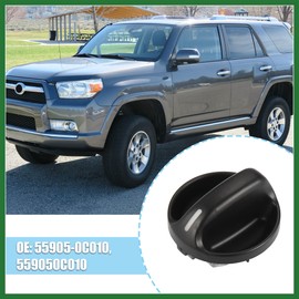 Motoforti Car AC Heater Blower Fan Control Knob Switch 55905-0C010 559050C010 Long-lasting