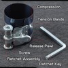 SPEEDWOX Piston Ring Compressor, Piston Ring Tool, Piston Ring Compressor,