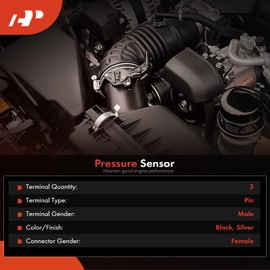 A-Premium Oil Pressure Sensor [3 Pins] Compatible with Cummins QSK23-G3 QSK23 Diesel