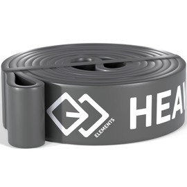 GJELEMENTS Resistance Bands - Premium Resistance Bands - Fitness Bands for Strength Training, Training, Physiotherapy, Yoga for Men and Women - Heavy (45 kg)