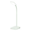 MaxLite Desk LAMP LED 4W Slim 3000K, USB Port, White