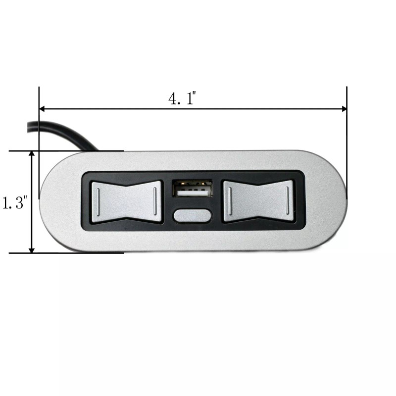 Emomo HX90HU 5 Pin Hand Control Switch with USB for
