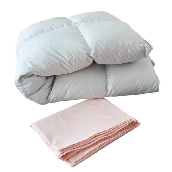 SNOWMAN Children's Duvet 100% Cotton with Exclusive Cover 90% Down Kids Comforter Baby