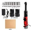 Autojare 3/8'' High Torque Electric Ratchet Wrench Kit, Extended Cordless