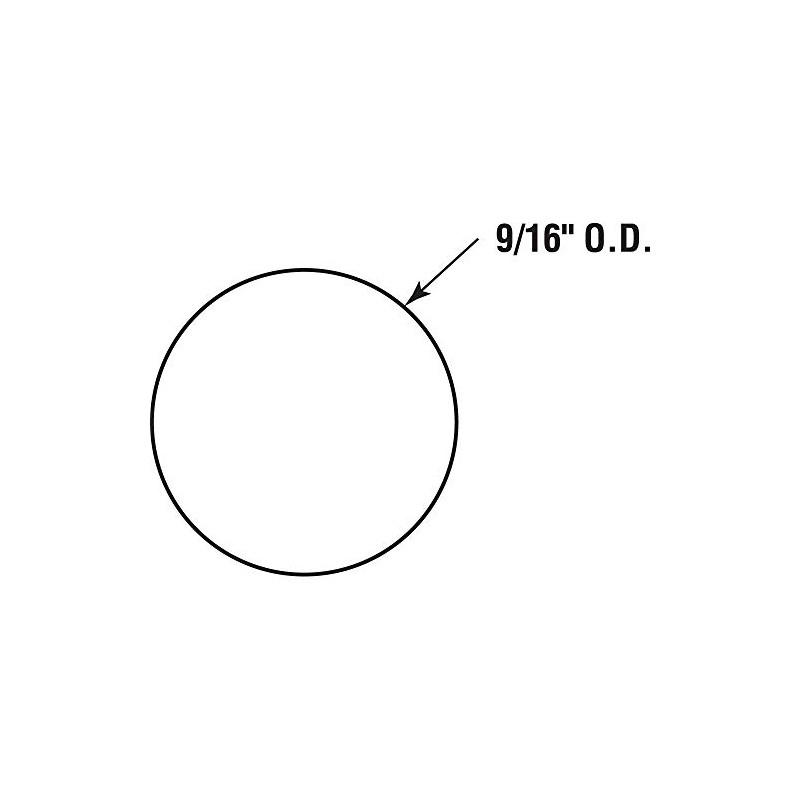 Prime-Line KD 16080 White Screw Hole Covers, Self-Adhesive, Textured, Plastic