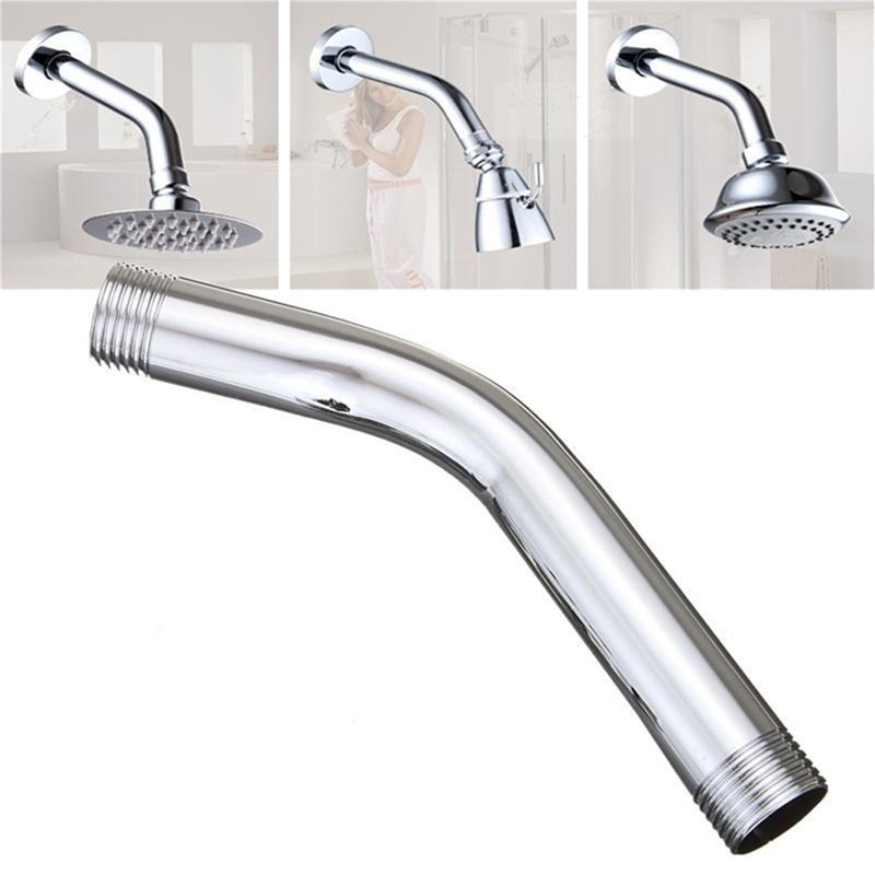Michear Curved Forward Overhead Shower Stainless Steel Universal Extra Hose