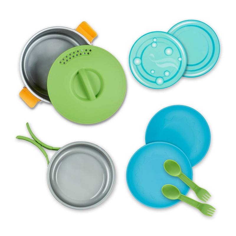 Melissa & Doug Let's Explore Juego de Cocina al Aire