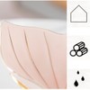 Poggapp Soap Dish Self-Draining Jewelry Holder Fishtail Soap Dish Ceramic