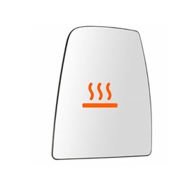 MKAREPART Mirror Glass Heated Top Left Compatible with Transit MK8 (2014 Onwards) BK3117K741BA-1823986 (Left Side)