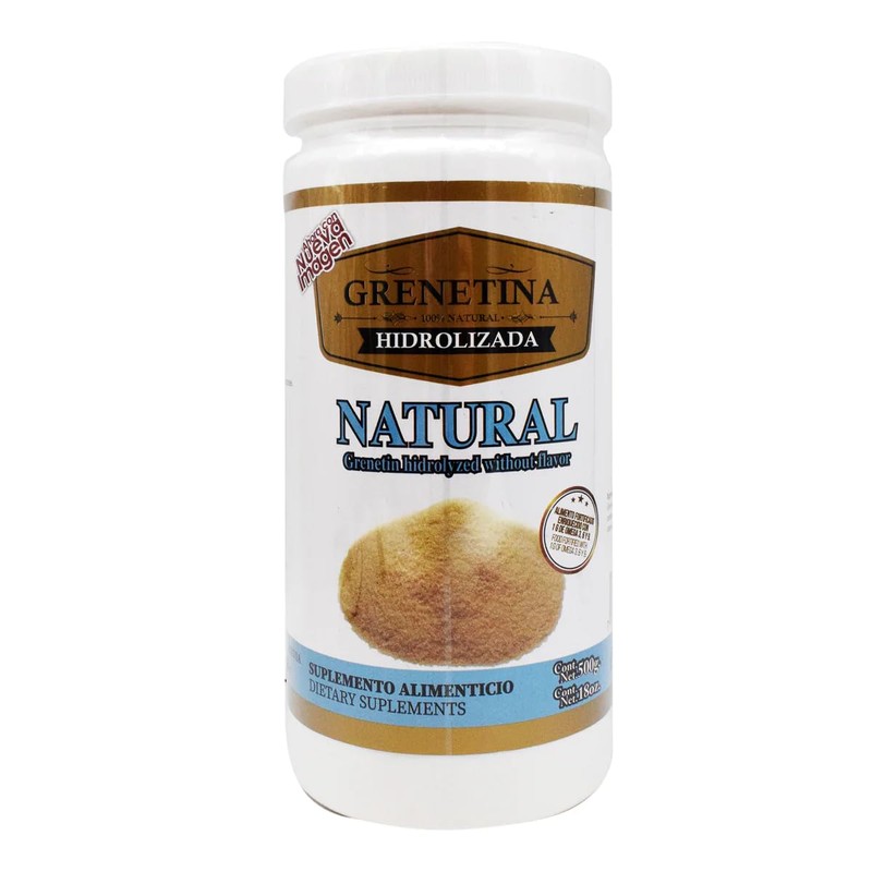 Pretty Bee Grenetina Hidrolizada Sabor Natural – 550 g –
