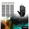 ICHNOS Futsal adult size cropped fingers five-a-side goalkeeper gloves (9)