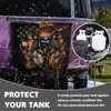 Whosucclay American Flag Wolf RV Propane Tank Cover Anti Dust