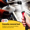 Optio Cycle Bike Cassette Removal Tool - Centerlock tool for