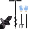 2 in 1 Hand Auger Spiral Drill for Planting, 4