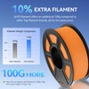 JAYO Matte PLA 3D Printer Filament Oak, PLA Matte Filament