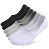 Leotruny 6 Pairs Unisex Thick Cushion Athletic Cotton Non Slip