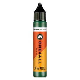 Molotow ONE4ALL Refill Acrylic, Colour 096 mister green, 30 ml, refill ink for permanent markers