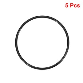 sourcing map Nitrile Rubber O-Rings 105mm OD 97mm ID 4mm Width, Metric Sealing Gasket for Automotive Machine Plumbing, Pack of 5