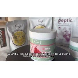 Eocute Nutrition Super Greens Powder - Swirl Digestive Health for Women Bloating Relief