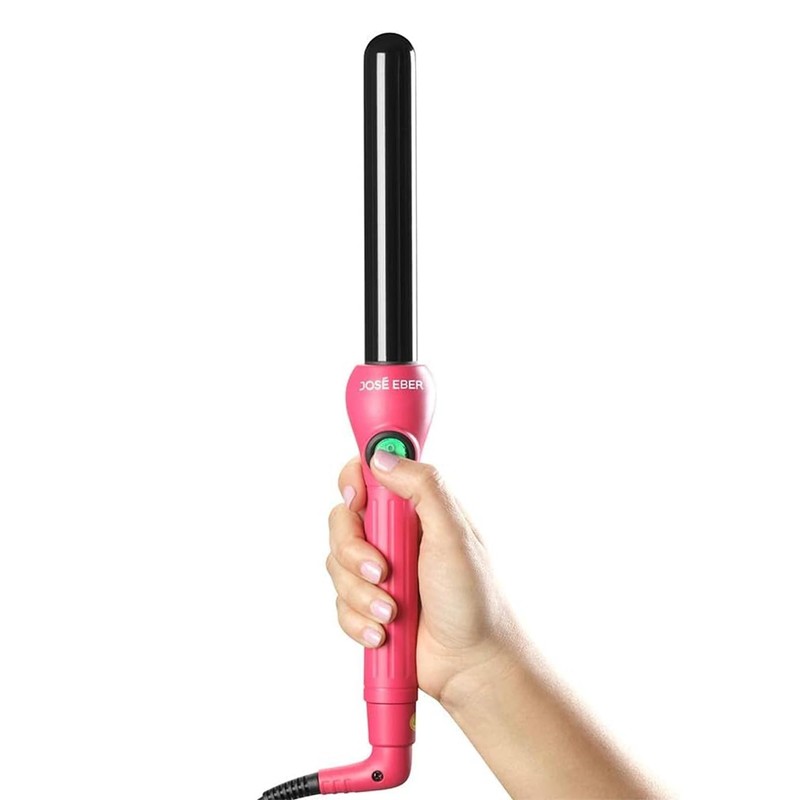 Jose Eber: Clipless Curling Iron 1" (25mm) - Pink -