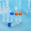 PATIKIL 30 ml Plastic Test Tubes, 20 Pack, Freezed Test