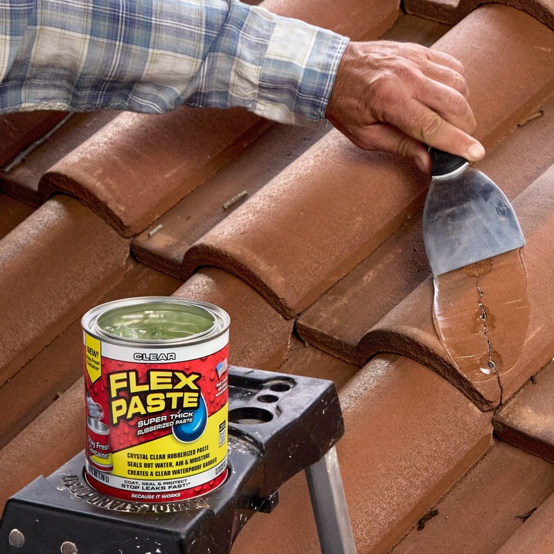 Flex Paste, Waterproof Paintable Putty, Spackle Sealant, Fill Gaps Cracks