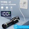 X.Store Rechargeable Flashlights High Lumens, Powerful 3 Modes Super Bright