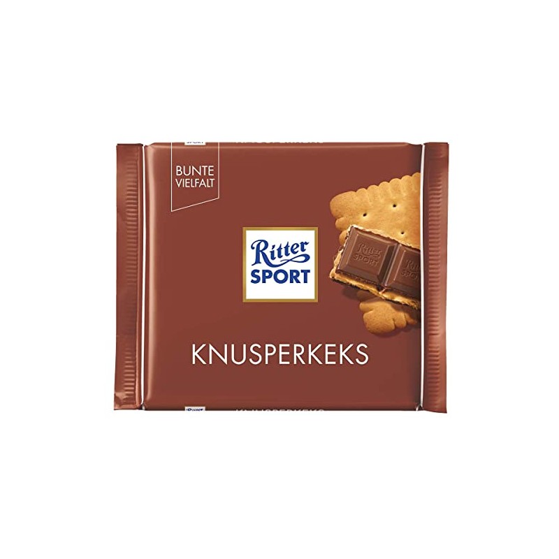 Ritter Sport Butter Biscuit 100 g (Pack of 5)